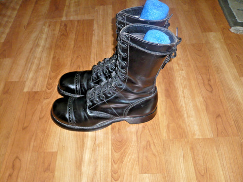 Vintage corcoran black leather - black,