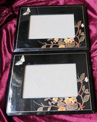 Vintage pair japanese black - pair,