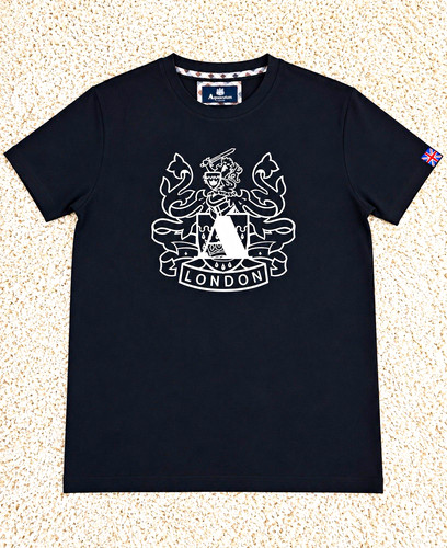 Aquascutum london men black - men's,