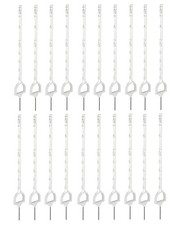 20 X WHITE 5FT STIRRUP POLY