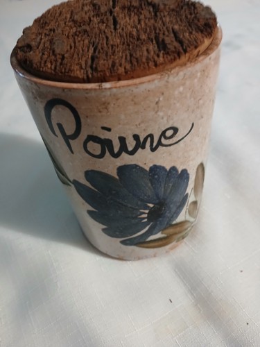 Vintage french redware pottery - french,