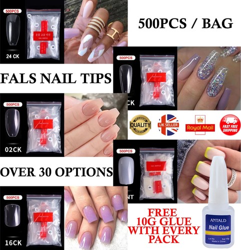 500 pcs false - 500, nails