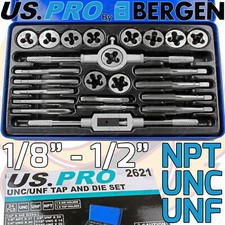 US PRO Tap And Die Set UNC /