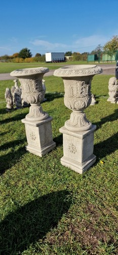 Pair large classic vase - pair, urn
