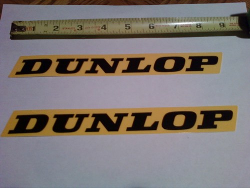 Factory dunlop tire yellow - 2,