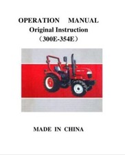 Jinma JM300 JM354E Operators