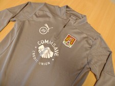 NORTHAMPTON TOWN FC | 39 | CALLUM MORTON | 1/4 ZIP TRAINING TOP 2024-2025 | Sz M