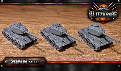 20mm russian 85 tanks - 3x,