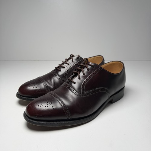 Grenson leather brogue oxfords - leather,