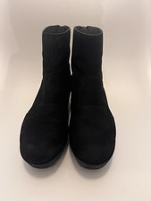 Camper Black Suede Ankle Boots