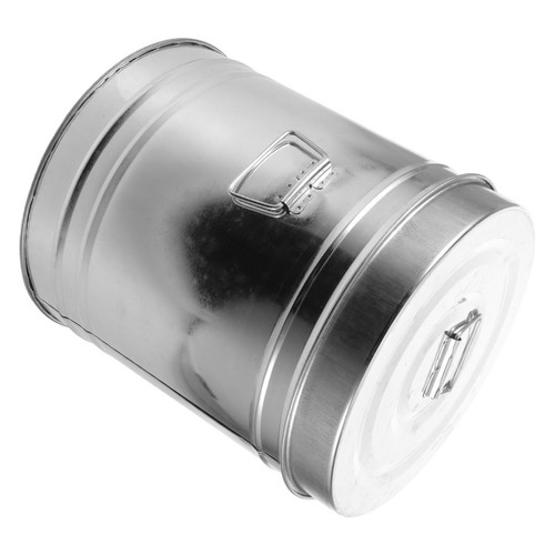Stainless steel desktop trash - stainless,