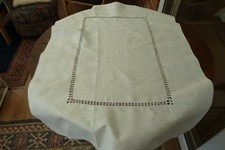 ANTIQUE DAMASK TABLE CENTRE