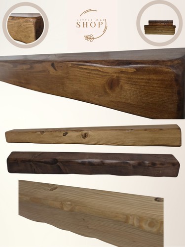 Pine mantle piece beam - pine,