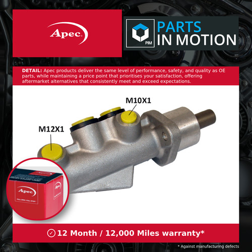 Brake master cylinder fits - cylinder,