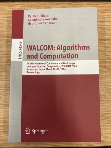 Walcom algorithms and - algorithms,