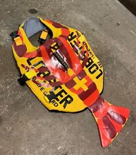 Dog Swimming Lobster Life Jacket Vest Lifesaver Adjustable - LARGE - Brand New