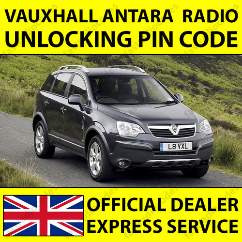 Vauxhall antara car radio - antara,