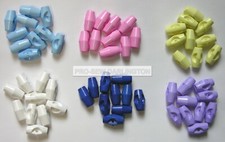 19mm Baby Toggle Buttons Plastic ( Choice Of Colour & Quantity )