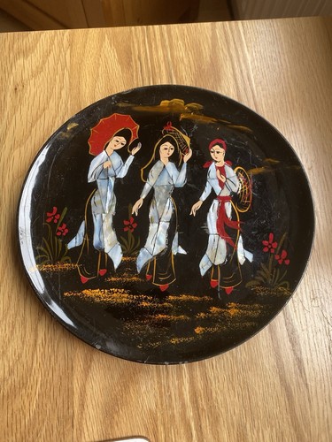 Vintage chinese black - black, lacquer