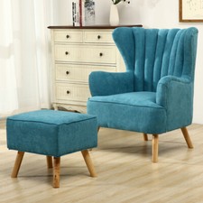 Wingback Tub Chair Fabric