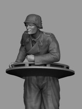 Panzer Art, FI35-125 , Voran! StuG commander in action ( 1 FIG.) , 1/35