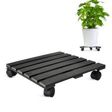 Cerbior 14" Black Plant Caddy
