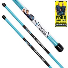 Golf Alignment Sticks By Me And My Golf - Golfing Stick Practice Training Aid
