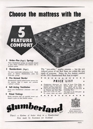 Original 1952 advert - , for