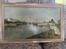 The Harbour At Laurient By