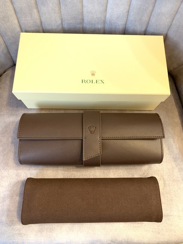 Rolex genuine leather watch - rolex,