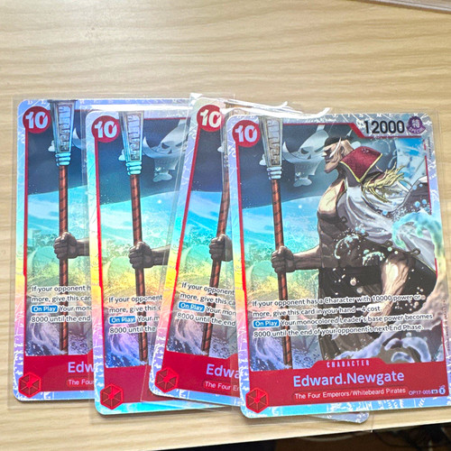 One piece tcg edward - one, tcg: