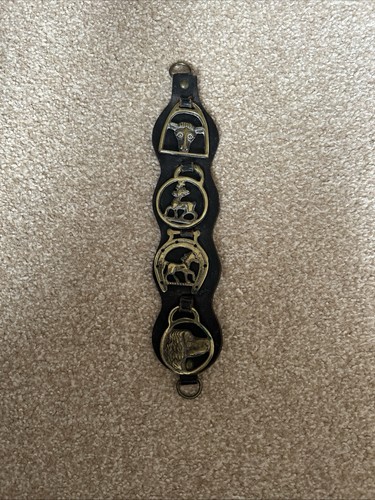 Vintage pony horse - vintage, brass