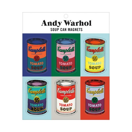 Andy warhol soup - can, magnets