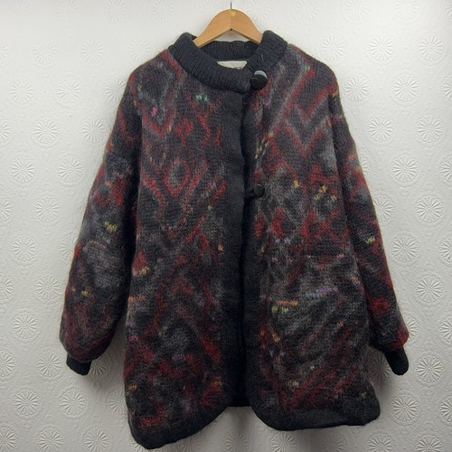 Vintage mohair abstract knit - vintage,