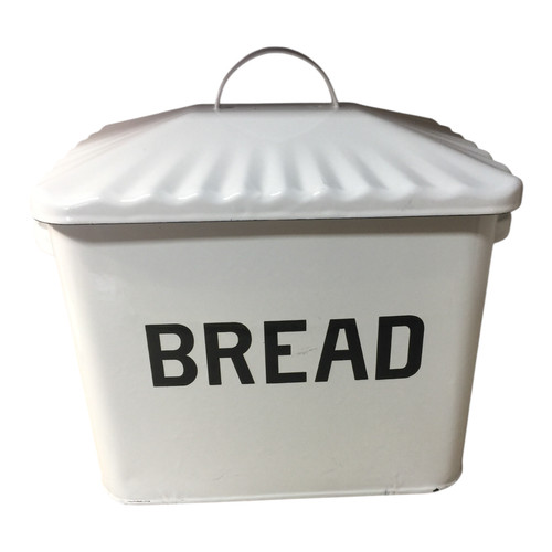 Enamelware style metal bread - enamelware,