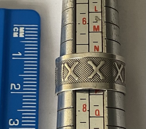 Unusual italian silver band - unusual,