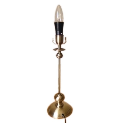 Candlestick table lamp - table, antique
