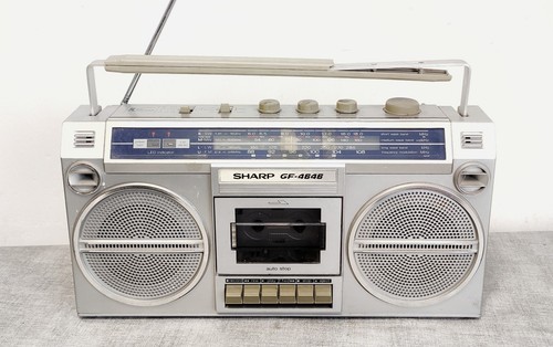 1980s sharp 4646 radio - gf-4646,