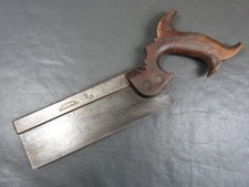 8" steel backed dovetail tenon