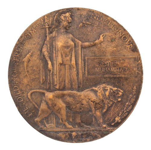 Ww1 memorial plaque sher - ww1,
