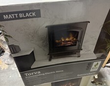 Be Modern Torva 2kW Matt Electric Stove (H)528mm (W)445mm