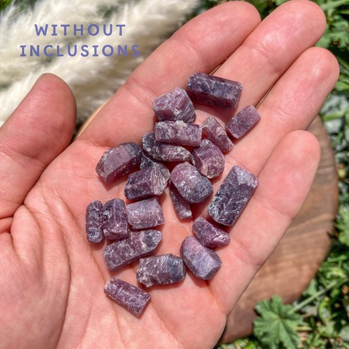 Rough red ruby - rough,