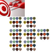 :77Pcs Dart Flights PET