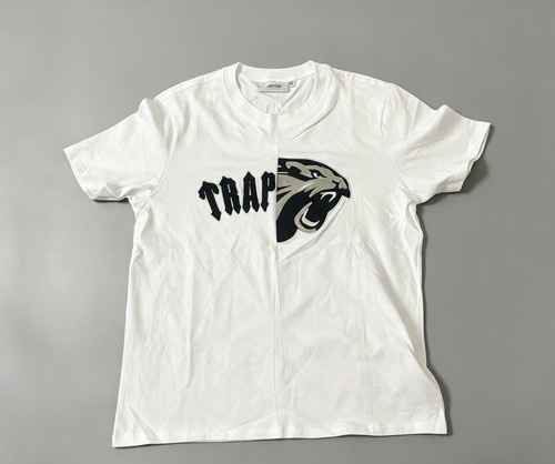 Trapstar half lion shirt - lion, t