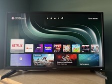 SHARP 1T-C32BC2KH1FB 32 Inch HD Ready LED Smart TV with Freeview Play, 3 x HDMI