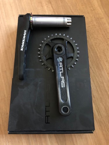 Raceface atlas crankset - crankset, 165mm
