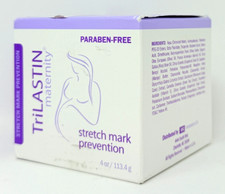 TriLASTIN Maternity Stretch Mark Prevention  & Healing Cream 4 oz - New in Box