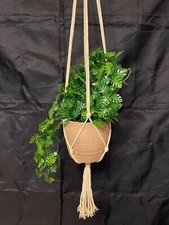 Macrame Plant Hanger Garden Hanging Planter Basket Rope Flower Pot Holder Decor