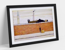 Lowry man lying on a - man,