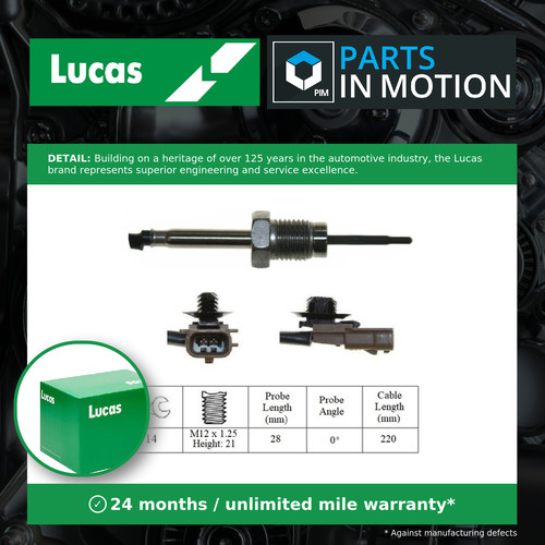 Exhaust temperature sensor - temperature,